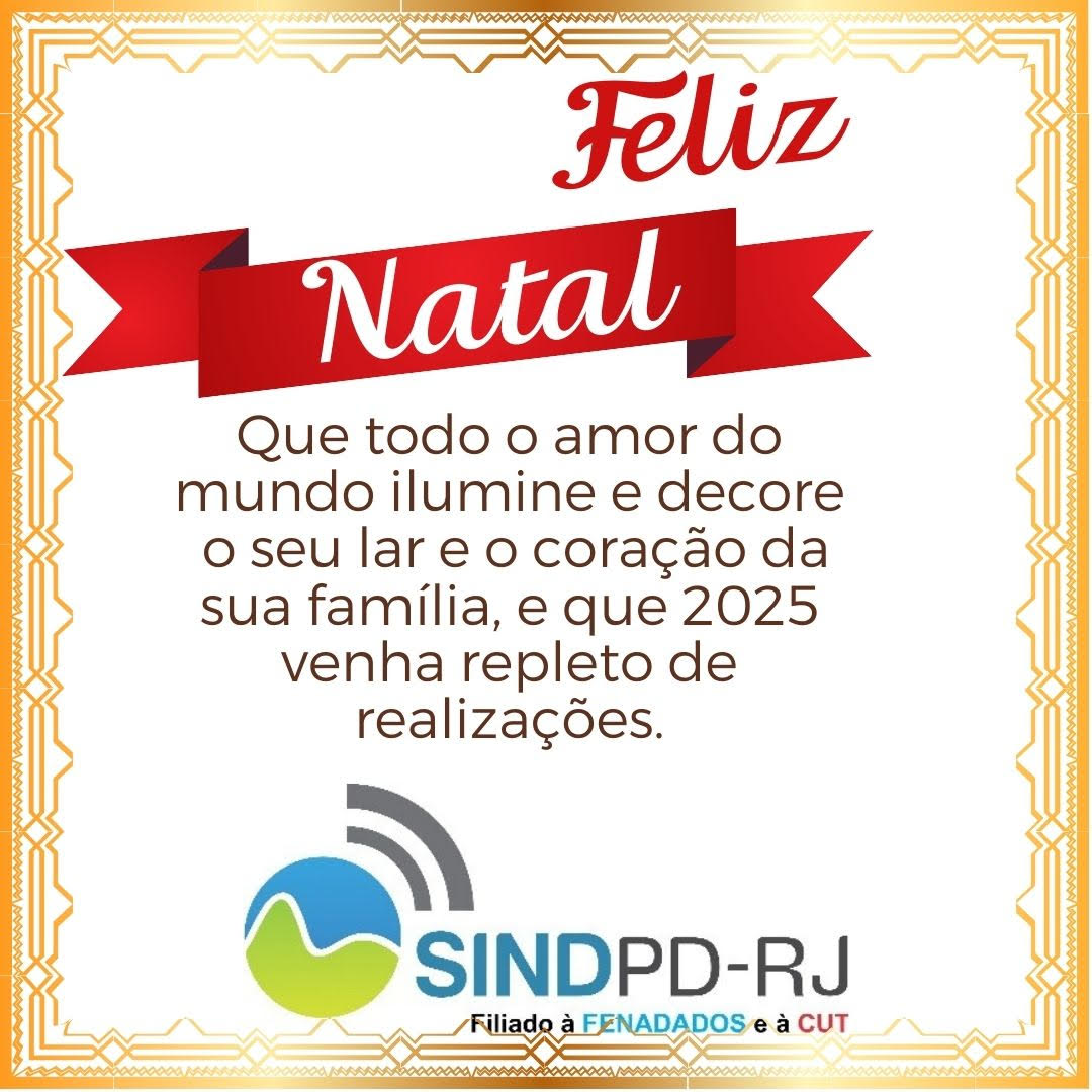 Feliz Natal e próspero Ano Novo!