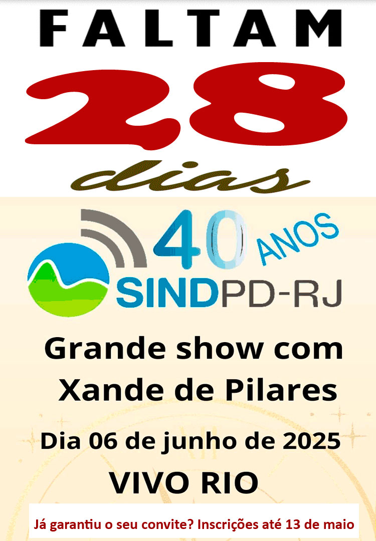 40 anos do Sindpd-RJ