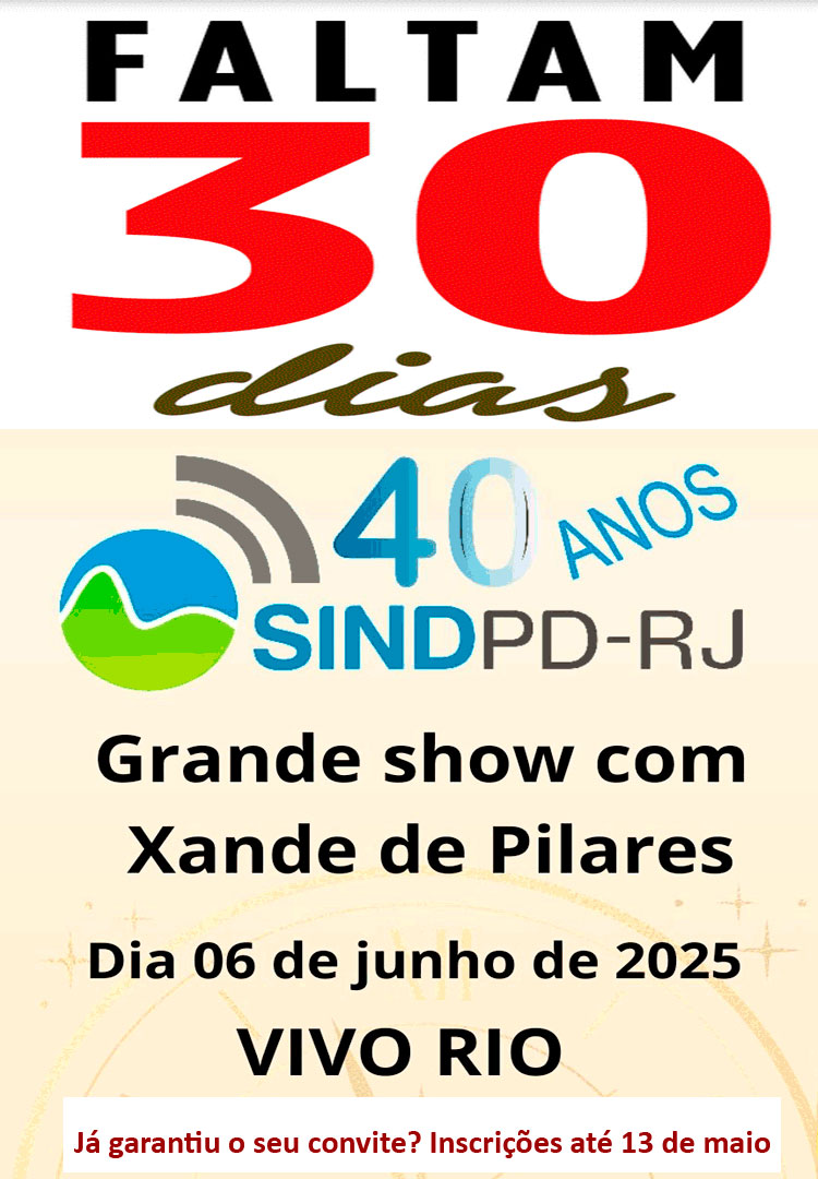 40 anos do Sindpd-RJ