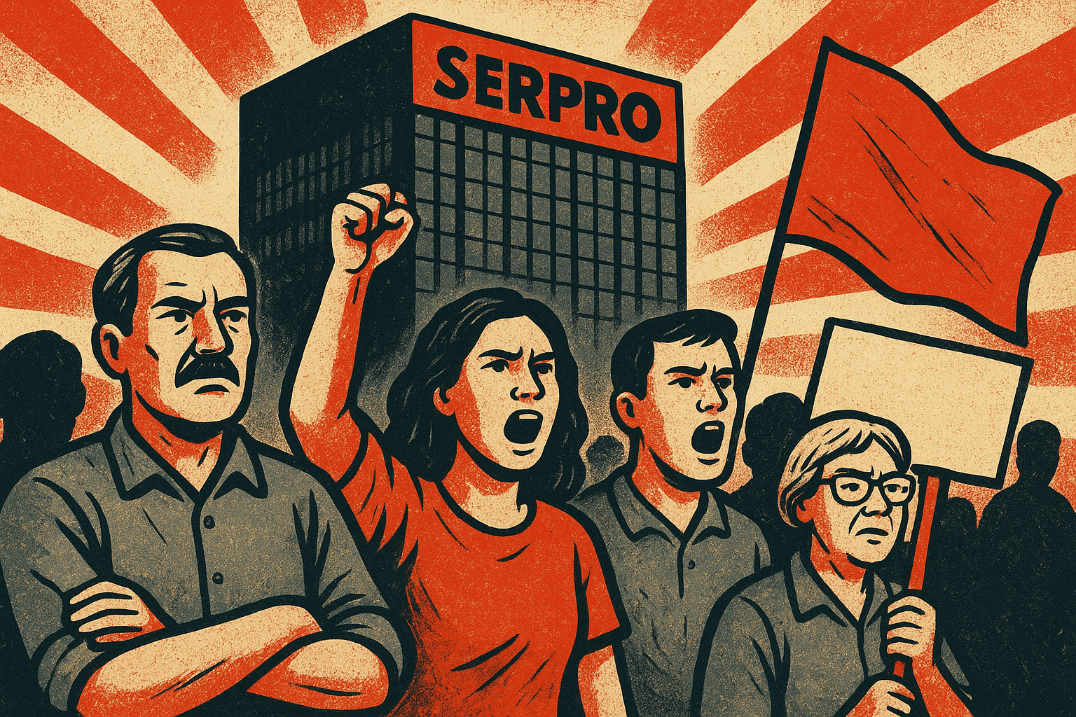 Serpro ameaça demitir auxiliares: um ataque à dignidade e à história dos trabalhadores da TI pública