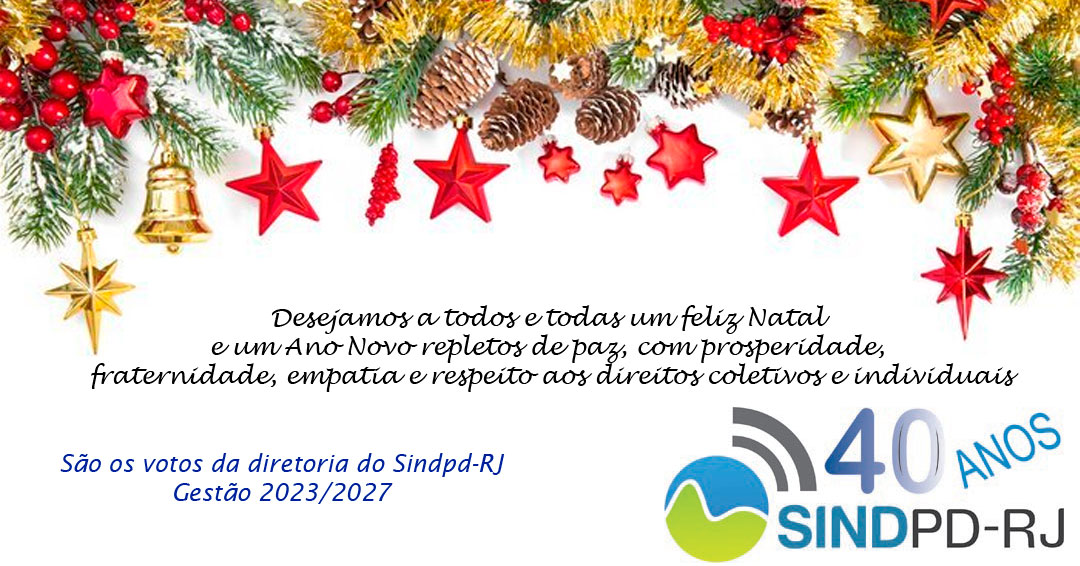 Feliz Natal e próspero Ano Novo!