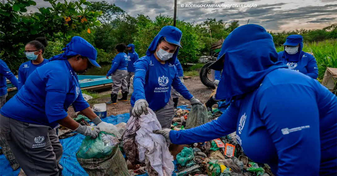 Comunidade transforma cenário ambiental da Baía de Guanabara